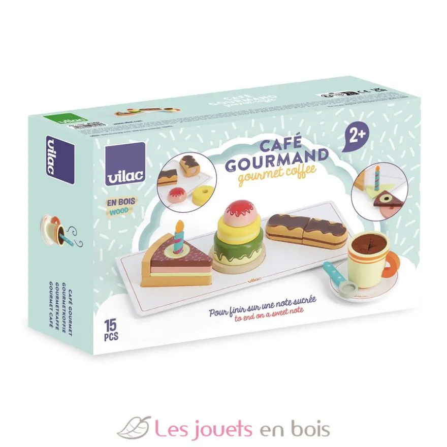 Café gourmand en bois - Dès 2 ans - Vilac