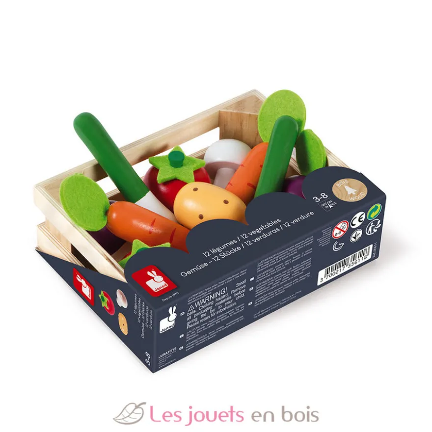 Cagette de 12 légumes - Janod