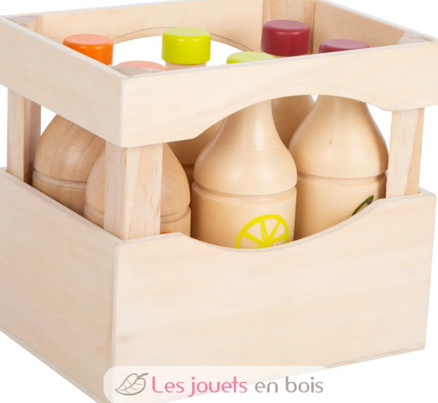 Caisse à bouteilles Fresh multicolore Small Foot Compagny