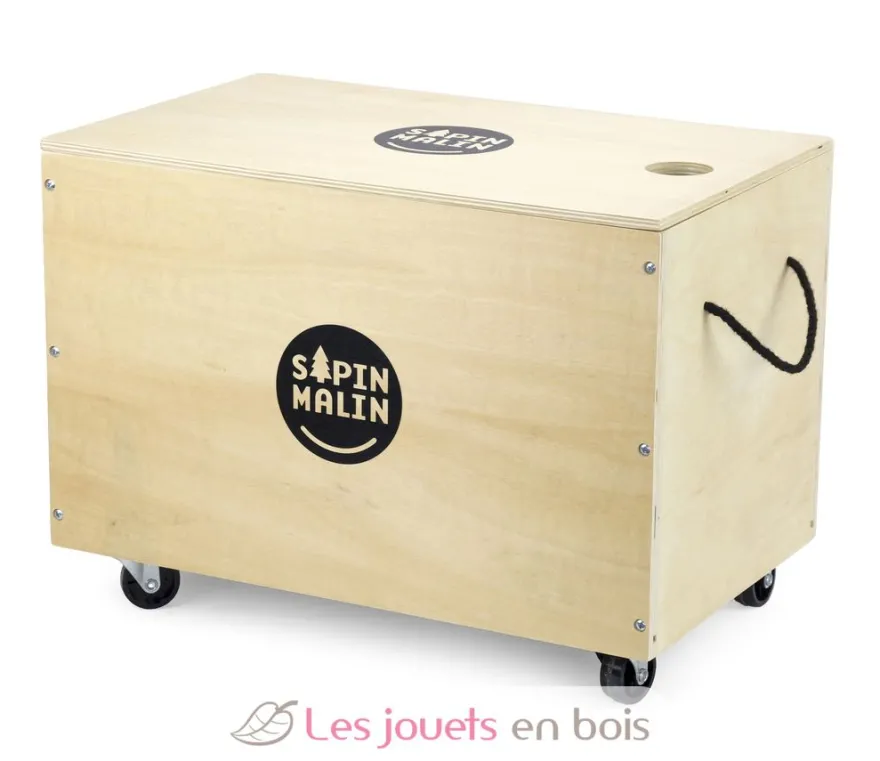 Caisse de 1000 planchettes en bois - Sapin Malin