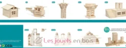 Caisse de 1000 planchettes en bois - Sapin Malin