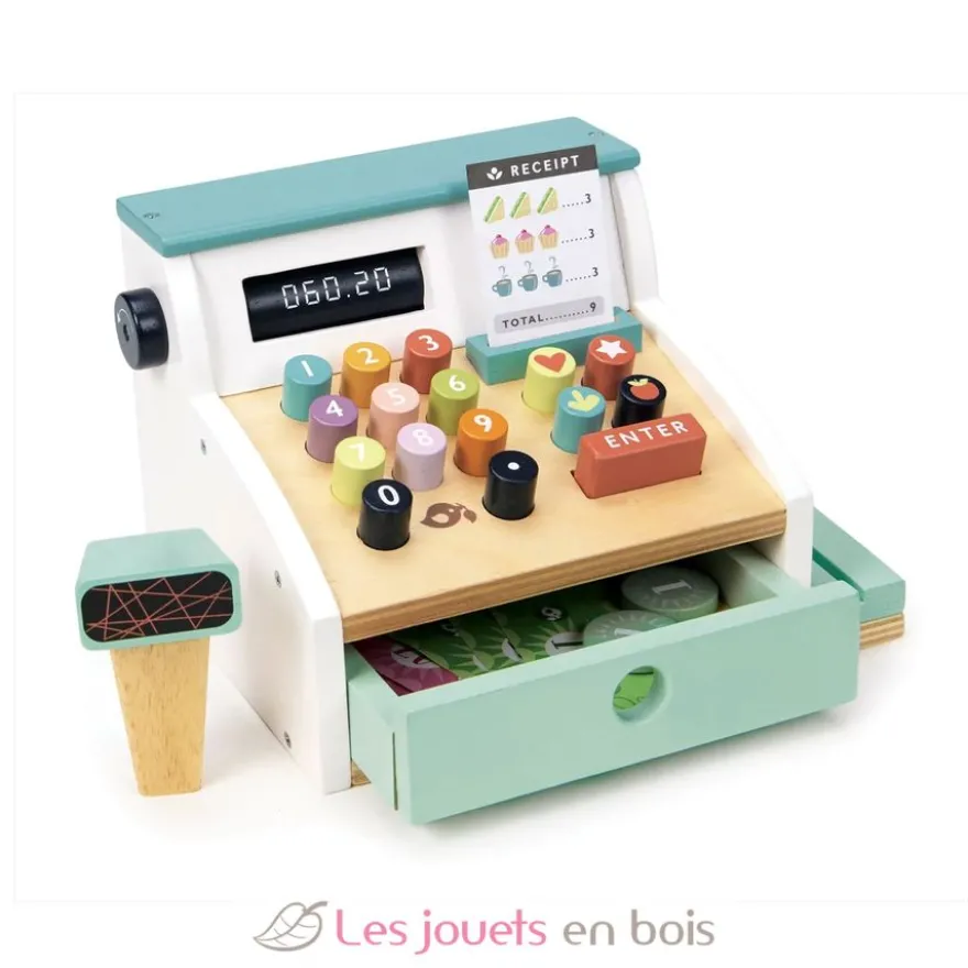 Caisse enregistreuse en bois - Tender Leaf Toys