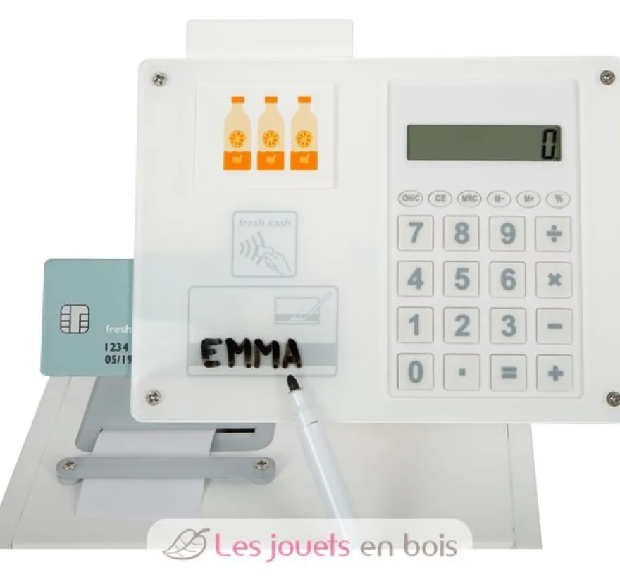 Caisse enregistreuse Fresh blanche Small Foot Compagny