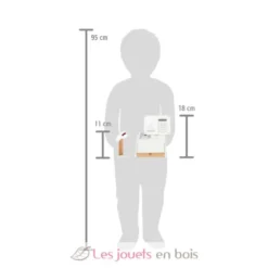 Caisse enregistreuse Fresh blanche Small Foot Compagny