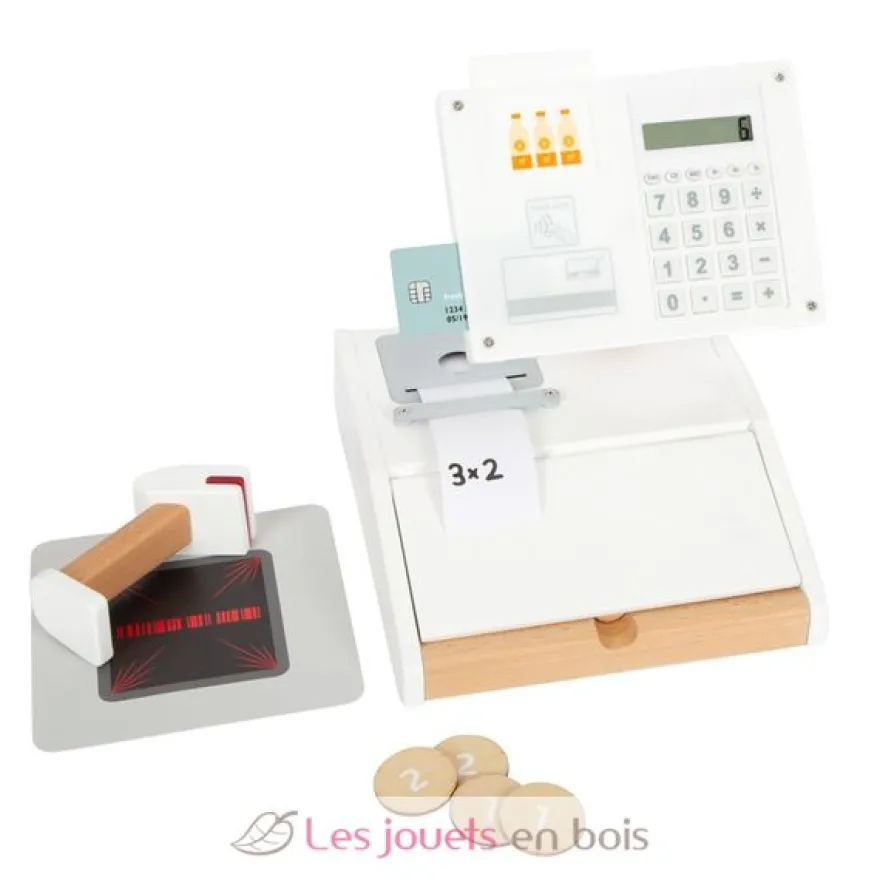 Caisse enregistreuse Fresh blanche Small Foot Compagny