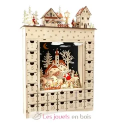 Calendrier de l'Avent en bois Rêve hivernal - Small Foot