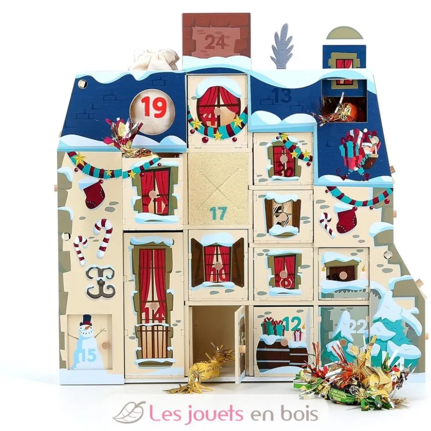 Calendrier de l'Avent à garnir - Vilac
