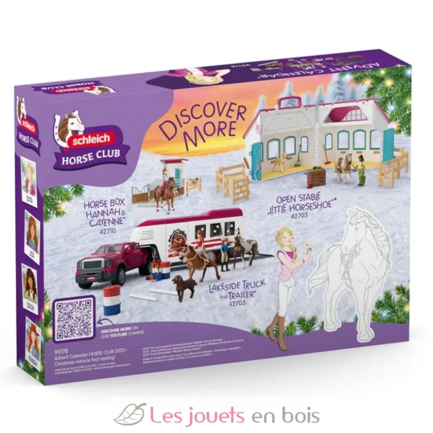 Calendrier de l'Avent Horse Club 3 - Schleich