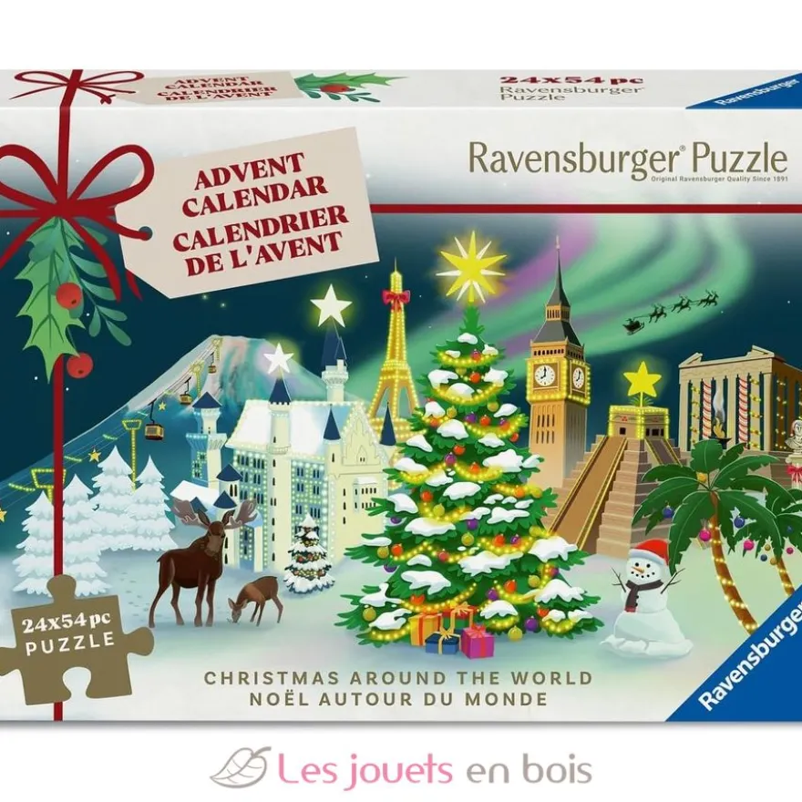 Calendrier de l'Avent Noël autour du monde - Ravensburger