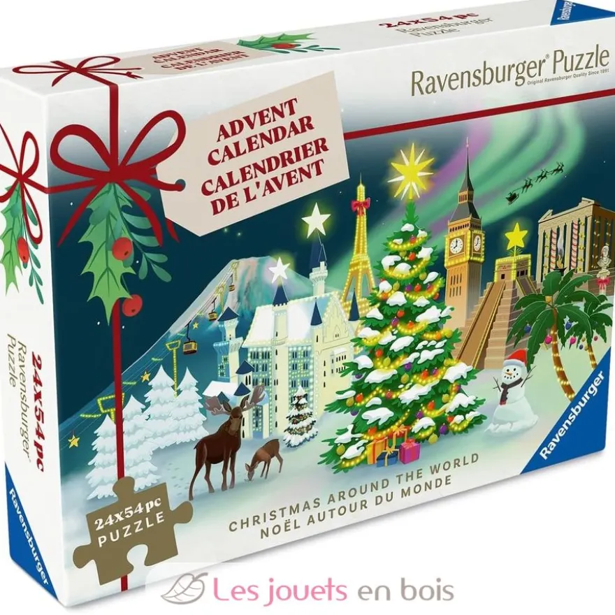 Calendrier de l'Avent Noël autour du monde - Ravensburger