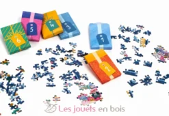 Calendrier de l'Avent Noël à travers la fenêtre - Professor Puzzle