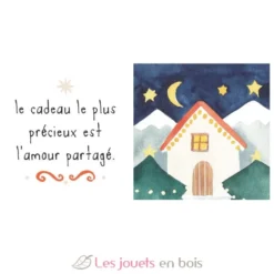 Calendrier de l'Avent 24 petits livres rouge - Sassi Junior