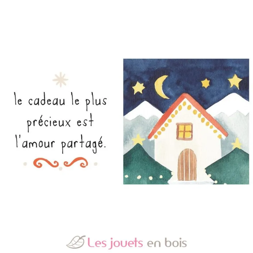 Calendrier de l'Avent 24 petits livres rouge - Sassi Junior