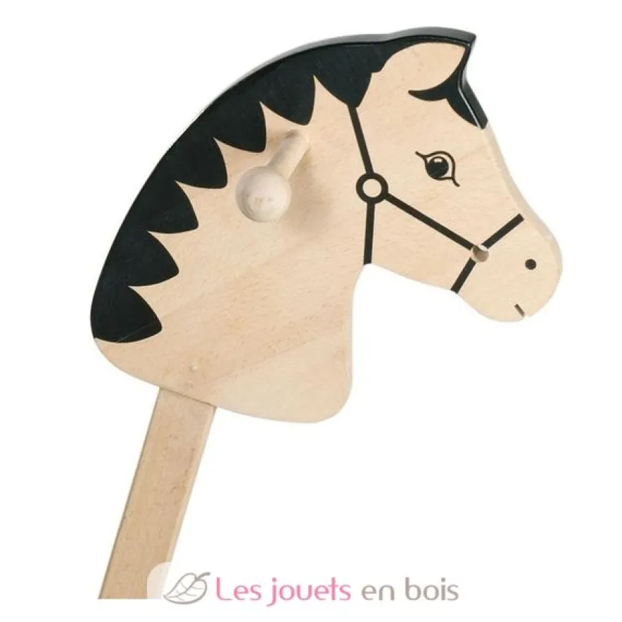 Callu Cheval bâton en bois - Goki