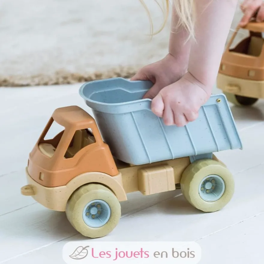 Camion benne en bioplastique - sans emballage - Dantoy