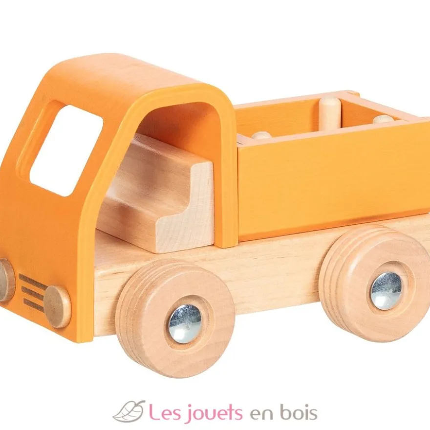 Camion benne orange - Dès 2 ans - Goki