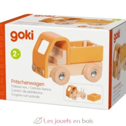 Camion benne orange - Dès 2 ans - Goki