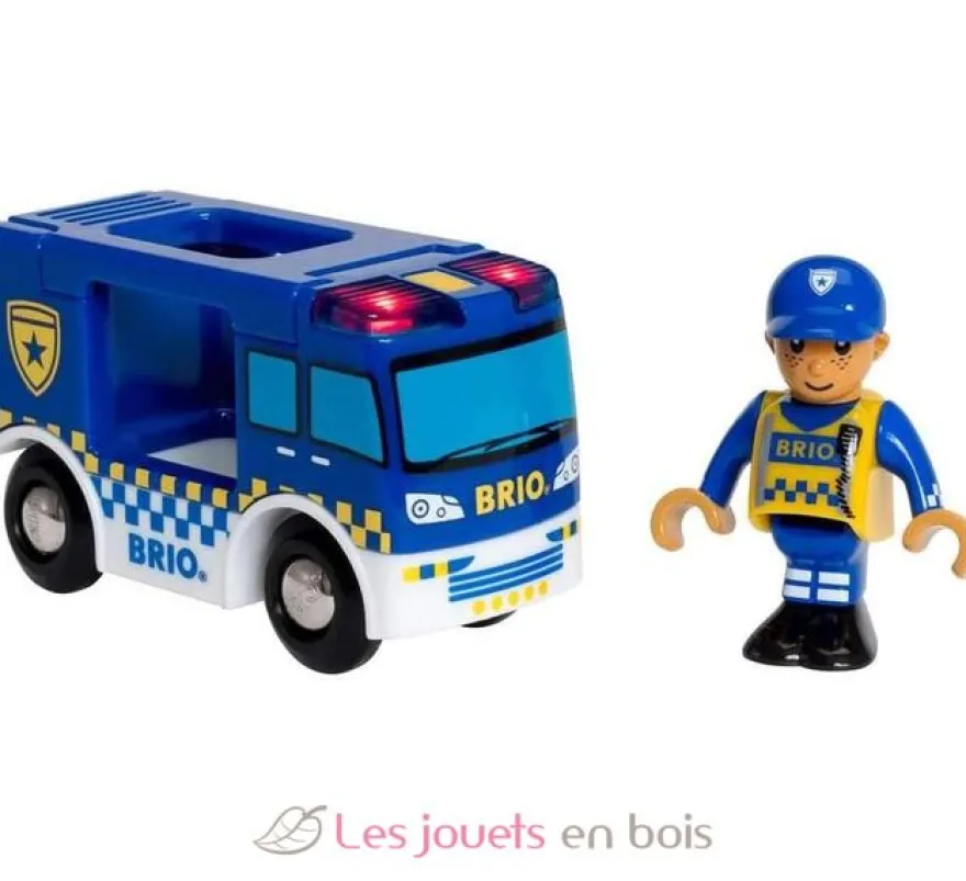 Camion de police - Son et Lumière - Brio