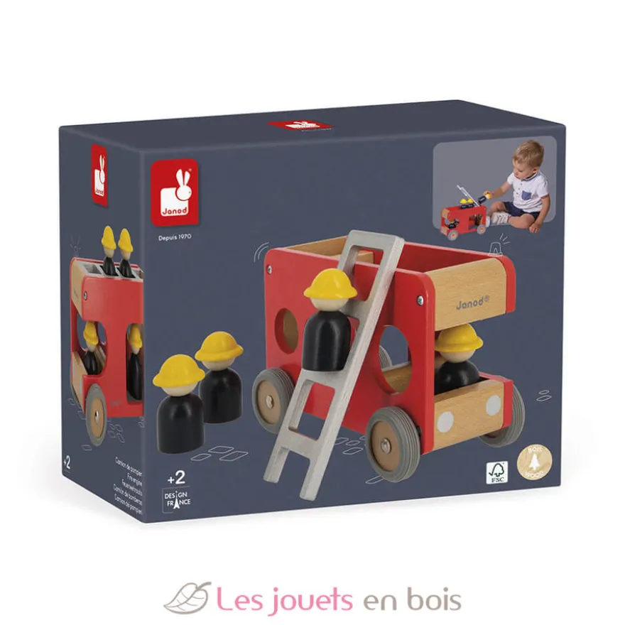 Camion de pompiers Bolid - Janod