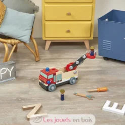 Camion de pompiers Brico'Kids - Janod