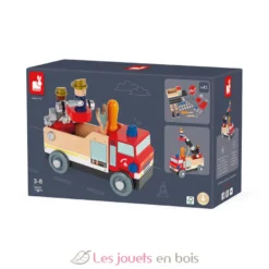 Camion de pompiers Brico'Kids - Janod