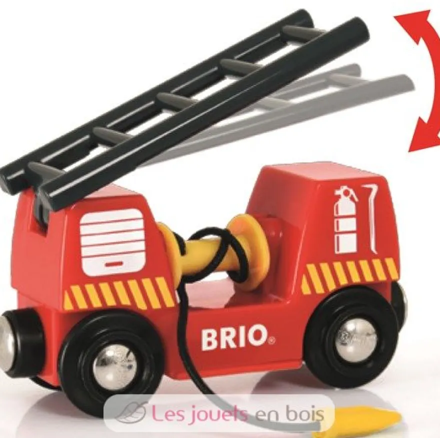 Camion de pompier son et lumière - Brio
