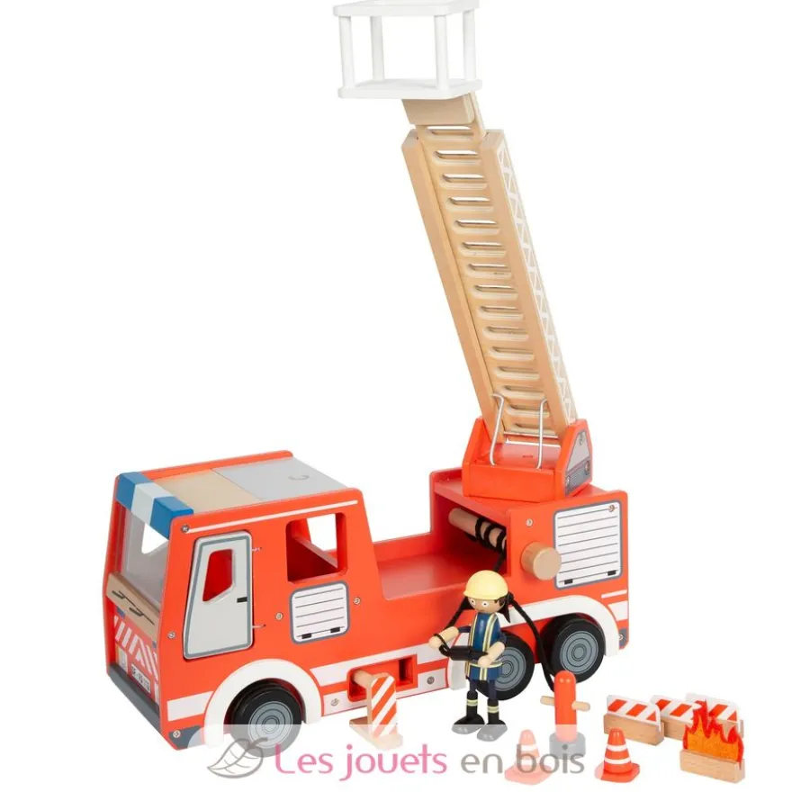 Camion de pompiers rouge - Small Foot company