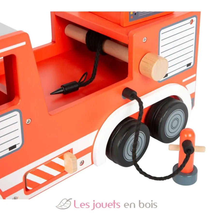 Camion de pompiers rouge - Small Foot company