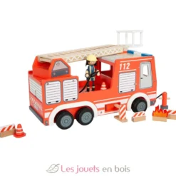 Camion de pompiers rouge - Small Foot company
