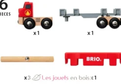 Camion de transport de bois - Brio