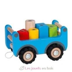 Camion grue avec remorque - Goki