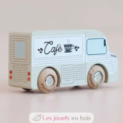 Camionnette en bois Coco No 11 grise - Le Toy Van