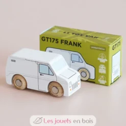Camionnette en bois Frank No 32 blanche - Le Toy Van