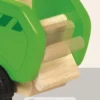 Camion poubelle en bois vert - Goki
