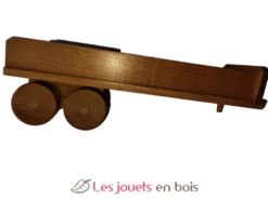 Camion tracteur avec benne coquine bois massif Coquine