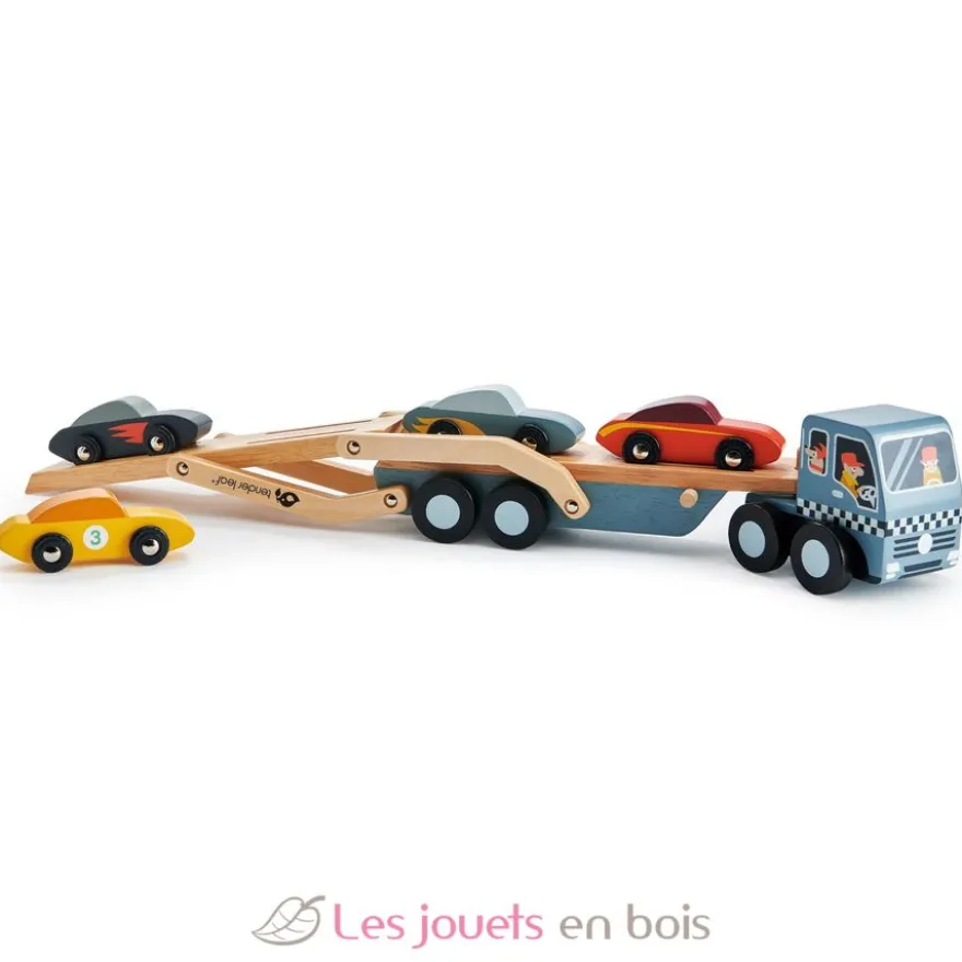 Camion transporteur de voitures - Tender Leaf Toys