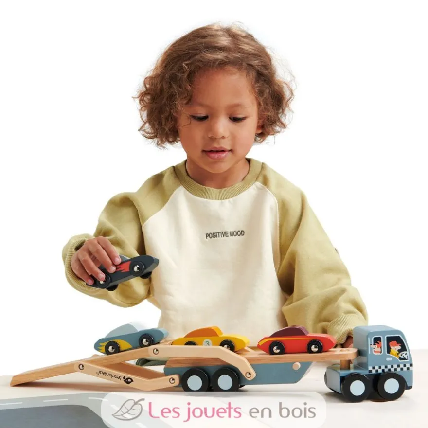 Camion transporteur de voitures - Tender Leaf Toys
