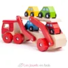 Camion transporteur de voitures - Bigjigs Toys