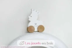 Canard en bois à roulettes - Bambam