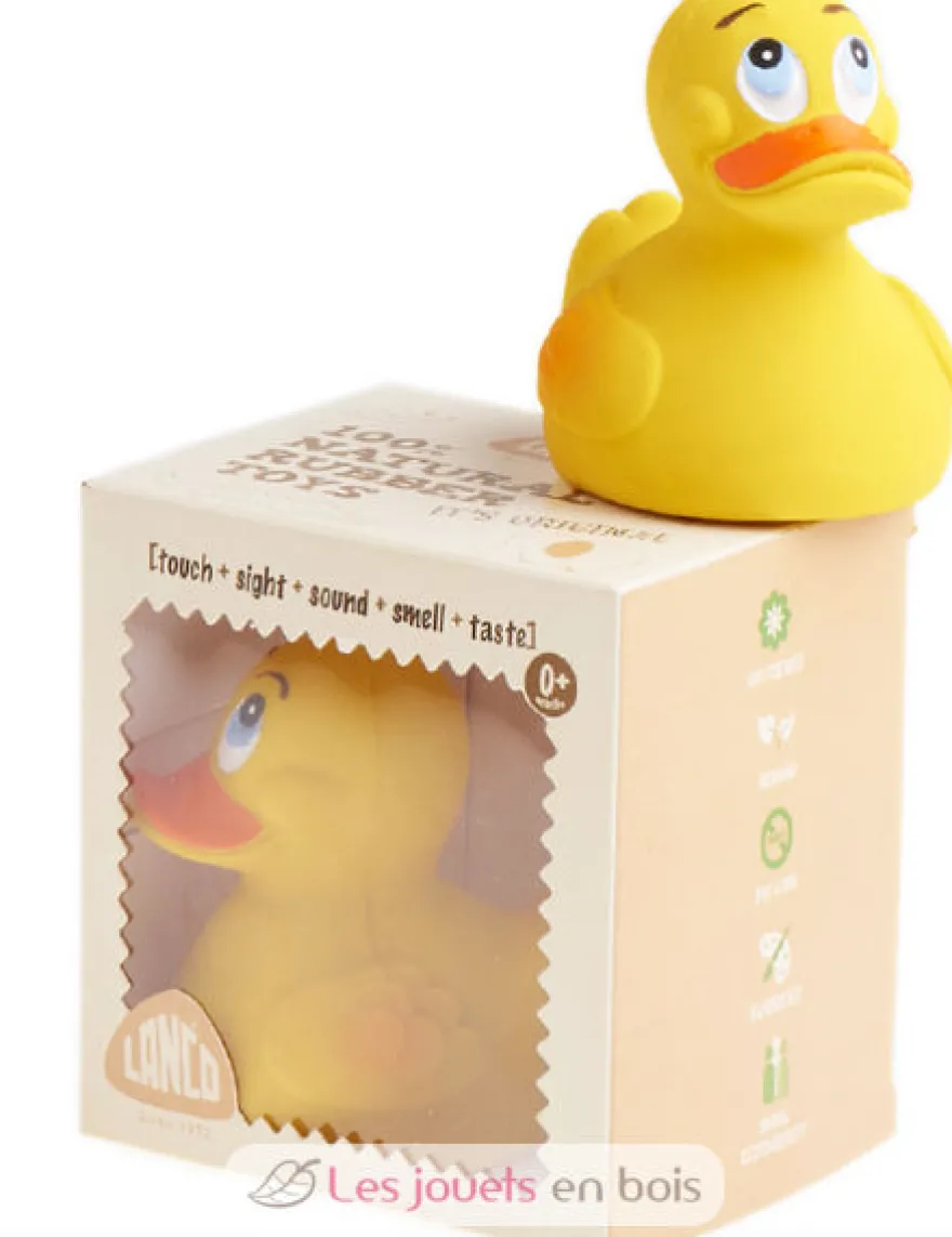 Canard jaune hochet de dentition - Lanco Toys