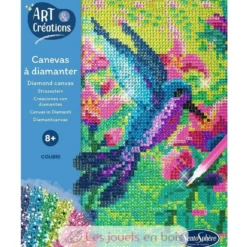 Canevas à diamanter Colibri - Dès 8 ans - Sentosphère