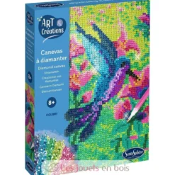 Canevas à diamanter Colibri - Dès 8 ans - Sentosphère