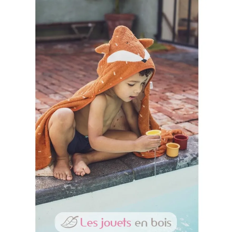 Cape de bain 70x130cm - Mr Fox - Trixie