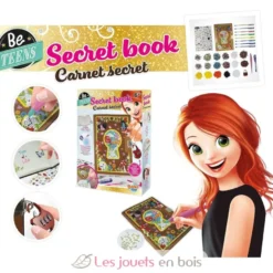 Carnet secret personnalisable - Buki France