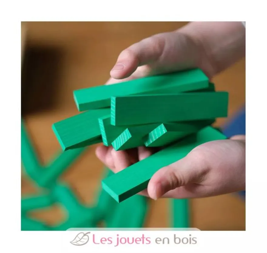 Carré 40 Kapla Vert clair - Kapla