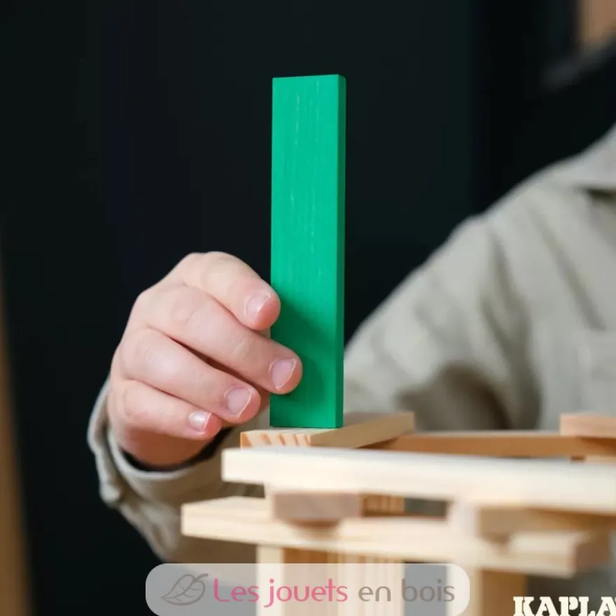 Carré 40 Kapla Vert clair - Kapla