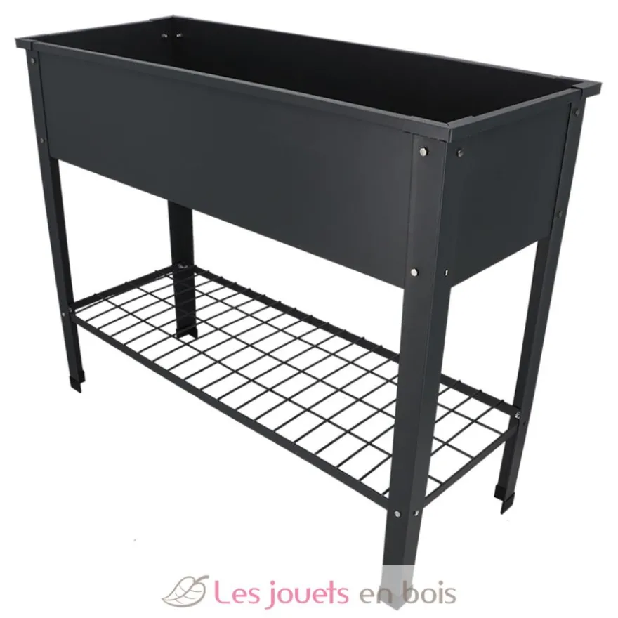 Carré potager en métal anthracite - Esschert Design