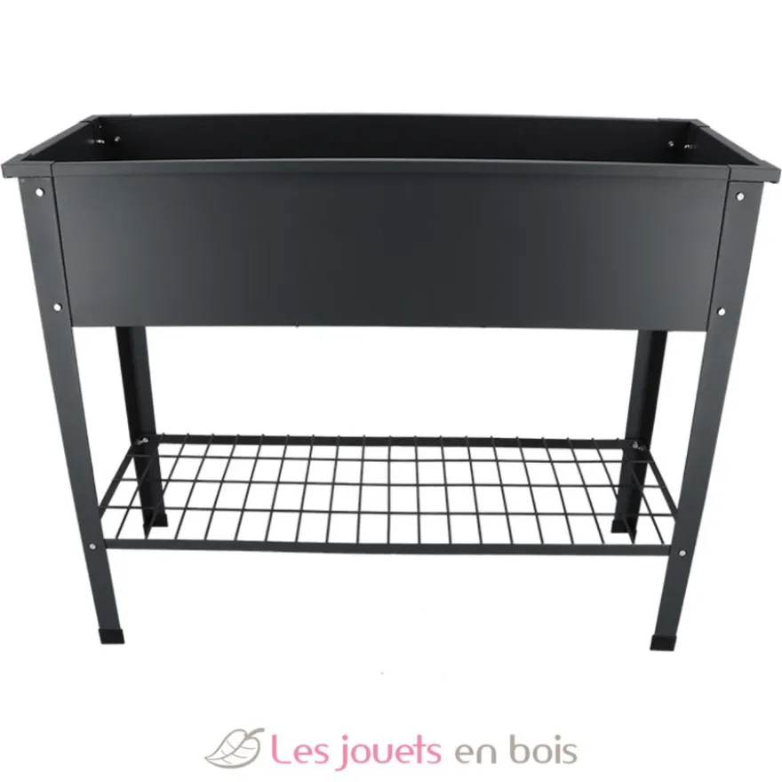 Carré potager en métal anthracite - Esschert Design
