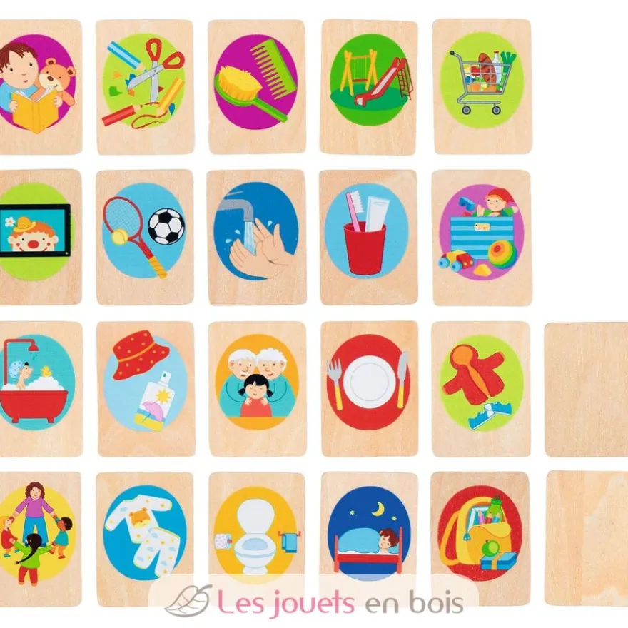 Cartes d'activités quotidiennes pour enfant - Goki