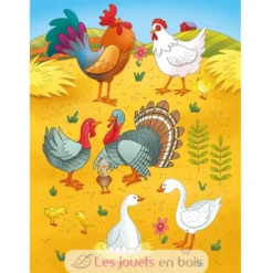 Cartes à gratter La ferme - Piccolia